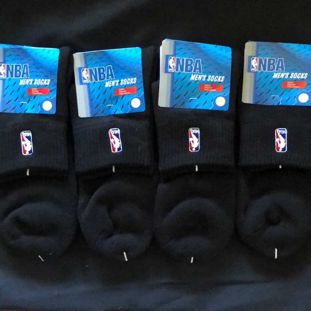 NBA men’s crew socks (NWT)